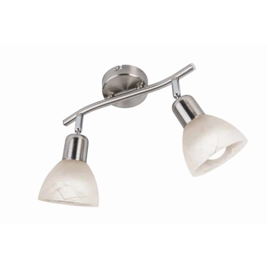 kinkiecik.pl Daytona 2 listwa 2 pł LED nikiel mat 820312-07 REALITY